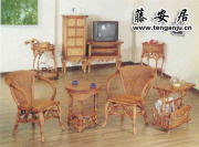 藤安居藤艺 休闲系列，编织自然雅致生活